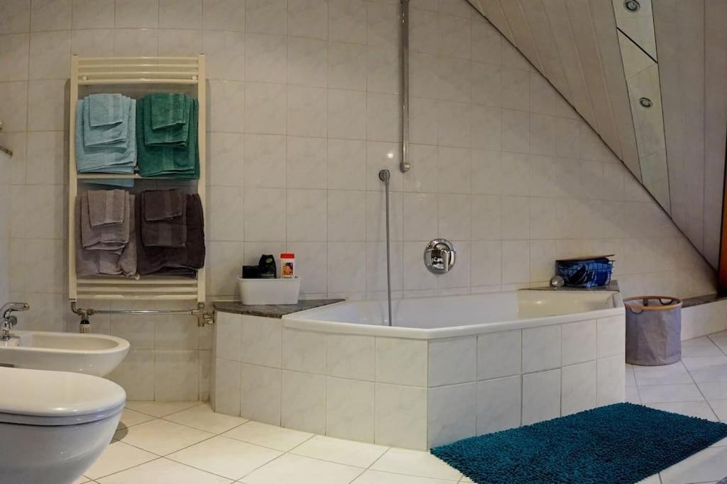 Grosse, Helle Wohnung Fuer Bis Zu 6 Personen Weinheim Bagian luar foto